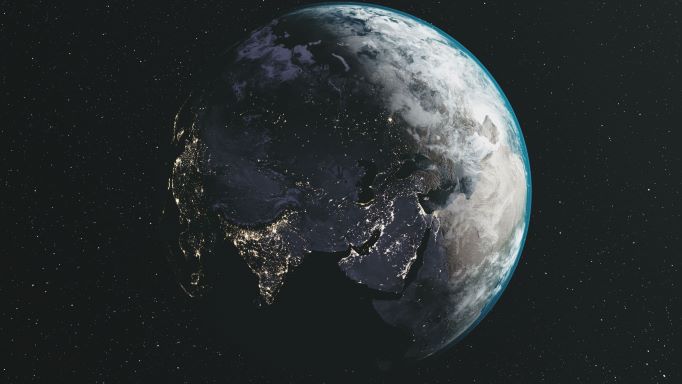 Image of the Earth from Space.