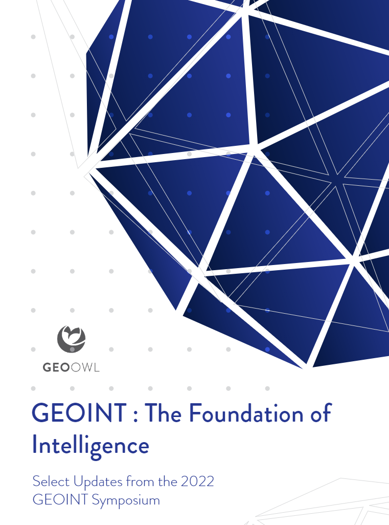 Report for select updates from geoint 2022
